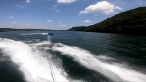 Summer 2019 water fun with friends on seadoo jetski GTX Supercharger