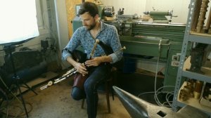 Uilleann-Pipes Full-Set by Hendrik Morgenbrodt