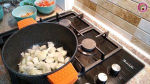 Тушеные баклажаны с овощами. Очень вкусное овощное рагу!