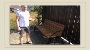 Скамейка трансформер №2 с проходом | Садовая мебель | Transformable table and bench DIY