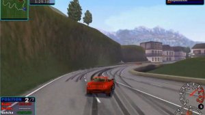 3dfx Voodoo 5 6000 AGP - Need For Speed: High Stakes - Landstrasse [Gameplay/60fps]