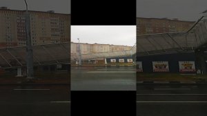 Островцы, улица Центральная, выезд из Москвы