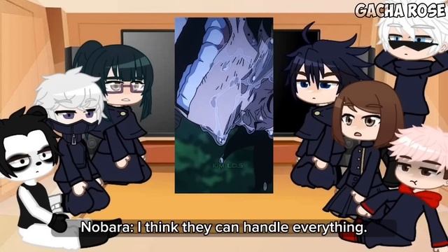 Jujutsu Kaisen React To Dark Deku // Gacha Club смотреть онлайн