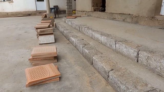 брусчатка на лестнице 1