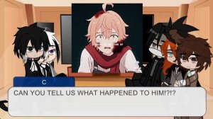 BSD react to Higuchi past as Rachel Gardner//BSD x Death of Angel