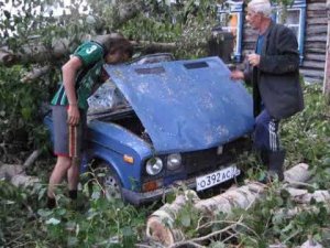 Жёсткие последствия урагана! Буйство стихии