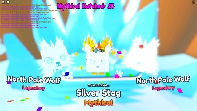 I Got Full Team Of Dark Matter Mythical Santa Paws! Gingerbread Method - Pet Simulator X Roblox смотреть онлайн