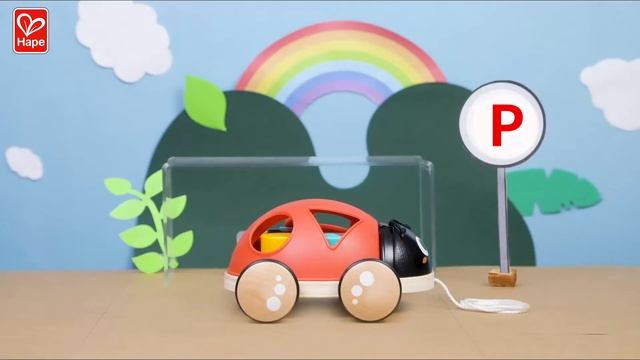 Игрушка для малышей каталка - сортер "Божья коровка", 5 предметов в наборе E0364 HP смотреть онлайн