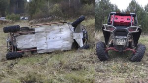 Краш тест Polaris RZR XP 4 1000 EPS !