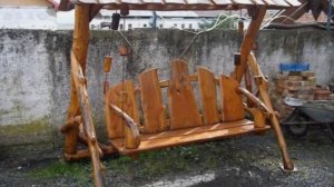 Качели для дачи своими руками