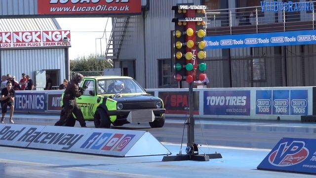 Quickest AWD VW Mk2 VR6 12v In The World - 1/4 Mile 8.48 @ 169mph смотреть онлайн