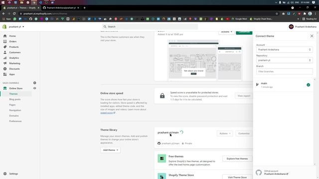 How to connect Shopify theme with GitHub смотреть онлайн