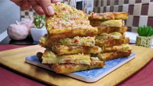 КАБАЧКИ у нас не пропадают! Готовим из них мягкие ЛЕПЕШКИ на ПРОТИВНЕ. Все смешали и в духовку!.mp4