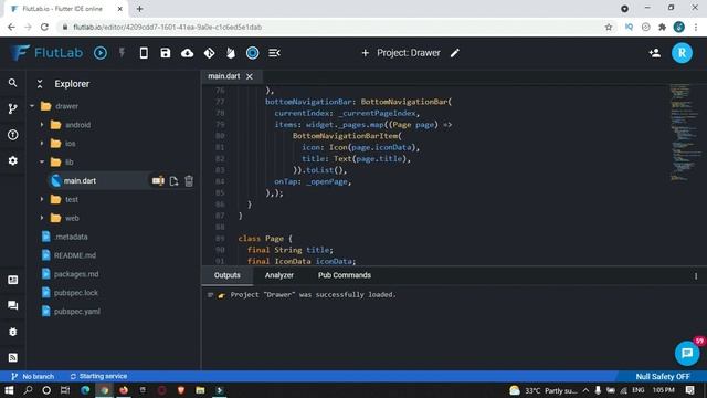 FlutLab  - Now Develop Flutter Apps Online using FlutLab IDE