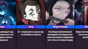 Интересные факты Каждого Героя Клинок Рассекающий Демонов
