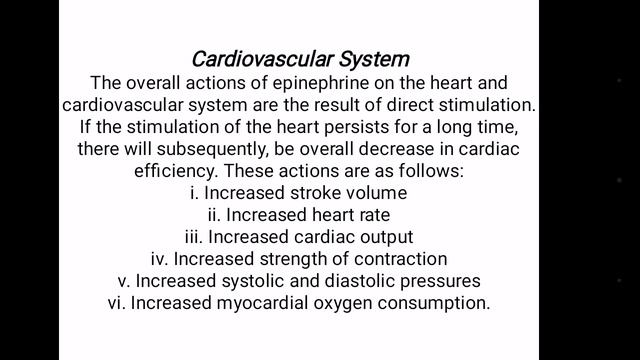 EPINEPHRINE (Adrenaline) смотреть онлайн
