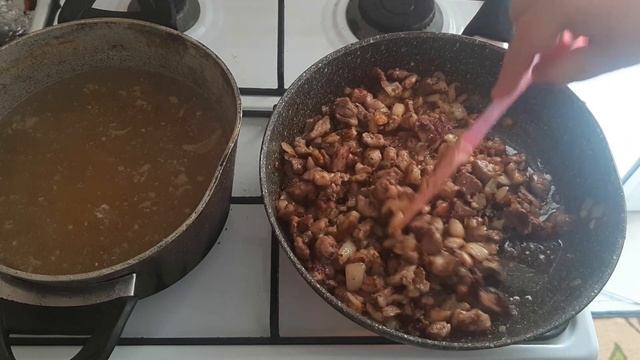 КУЗУ КАПАМА / Баранина с рисом и булгуром в духовке по-турецки