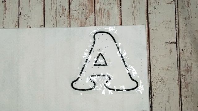 Как вырезать буквы из фетра - ещё один способ вырезания деталей выкройки смотреть онлайн