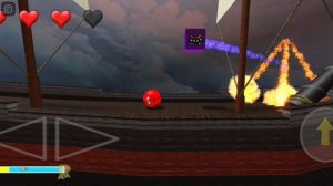 Роблокс: красный шарик на корабле. Roblox: red ball on the ship. Видеоигры