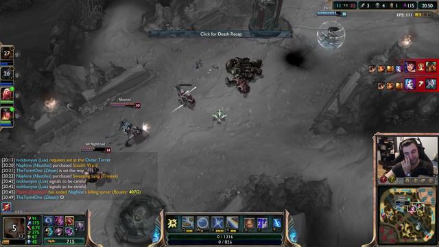 LoL Season 5 Placement Game 3 - Lux Mid - League Of Legends смотреть онлайн