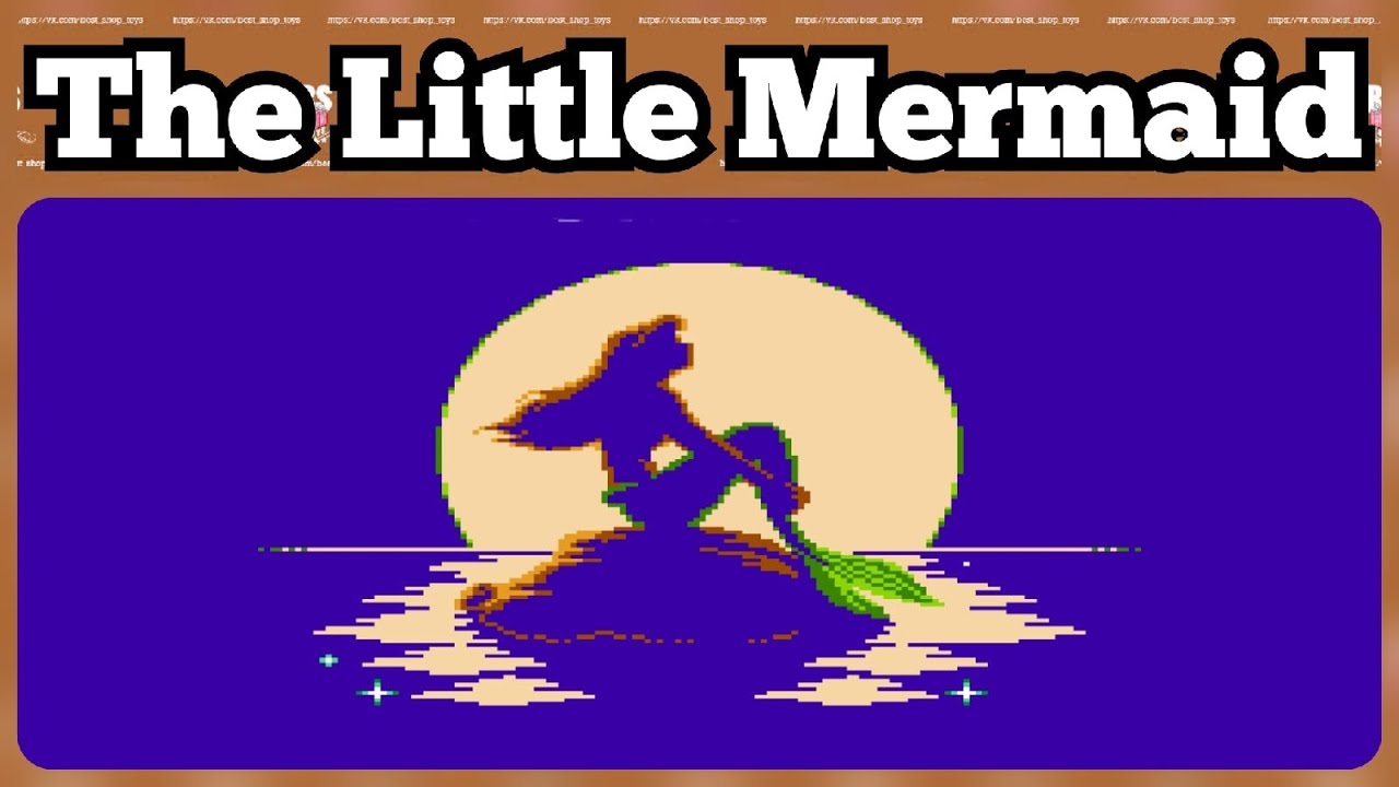 The Little Mermaid - Прохождение без смертей (No Death). NES/Dendy/Famicom.