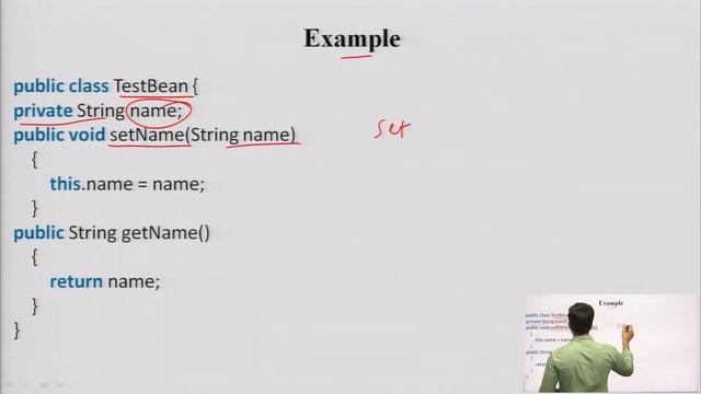 Java Beans, Preparing a Class To Be a Java Beans, Creating a Java Bean смотреть онлайн