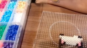 делаем из термо-мозаики котика.mp4