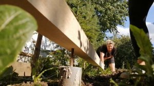 ТЕПЛИЦА часть1, своими (женскими) руками из дерева.