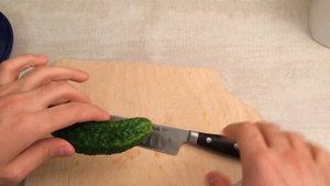 Маленький нож Сантоку из Магнита. Обзор ножа. Вся правда.