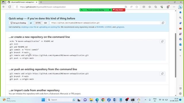 Git : Push Maven Project to GITHUB смотреть онлайн