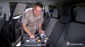 Infant car seat installation