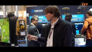 Новый тахеометр GT series на стенде Topcon, InterGEO 2016