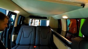 Mercedes-Benz V class Marco Polo Обзор. КЕМПЕР Двухэтажный микроавтобус. ДОМ НА КОЛЕСАХ бизнес клас
