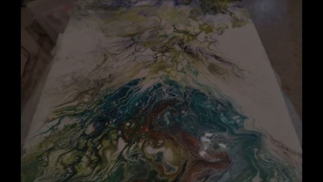 Техника Fluid Art - "ЖИДКИЙ АКРИЛ". смотреть онлайн