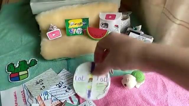 Распаковка бумажных сюрпризов