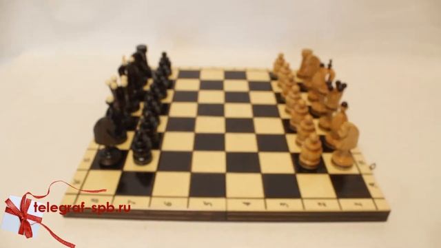 Шахматы ручной работы - Королевские (большие, с позолотой)