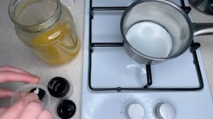 Деготь с мёдом и молоком. Мой проверенный способ растворения дёгтя.