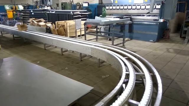Конвейер цепной для пищевой промышленности