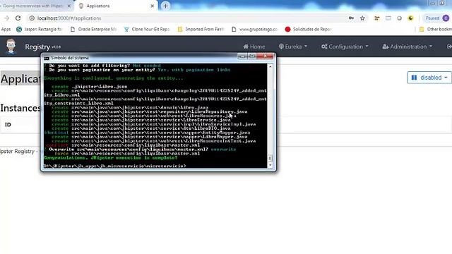 jHipster, creando microservicios