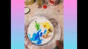 Мастер-класс «Рисование на молоке»