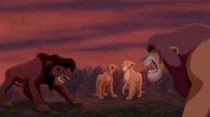 Кову спас Киару и просит Симбу принять его в прайд. Король лев 2.Украинский.