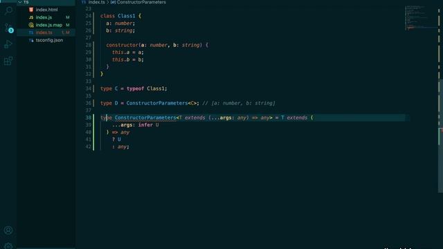 19-dars | Utils #4 Parameters, ConstructorParameters, ReturnType, InstanceType | TypeScript darslar