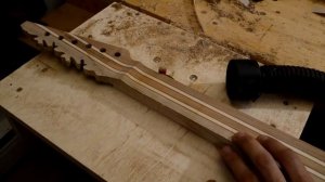 The Great Guitar Build Off 2021, scratch build, The Puzzle Guitar