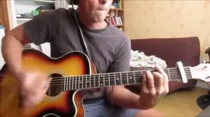 Rasputin (Boney M) cover acoustic guitar