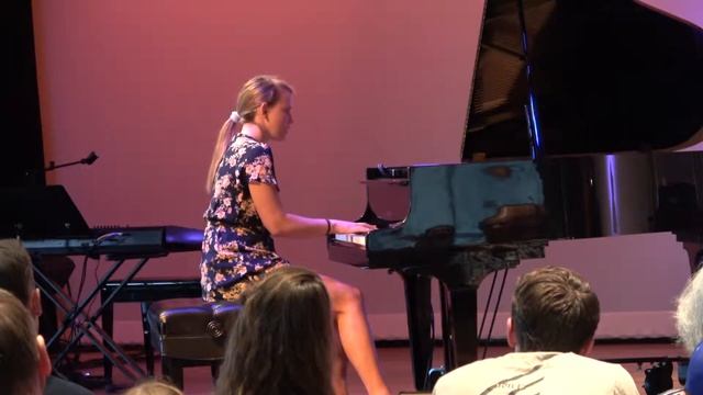 Kristin Martens plays Prelude No 15  Sonata in F Major Allegro Assai - Piano Recital 05.10.19