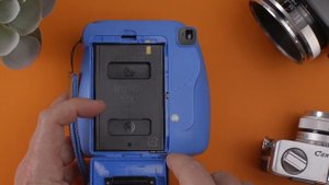 How to take empty cartridge out on Fujifilm Instax Mini 9