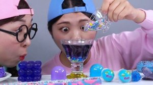 Галактика Десерт Земляное Желе Мукбанг ДОНА DONA