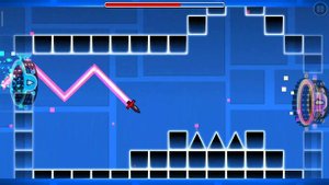 Кас , мой уровень в приложении Geometriy Dash 2.2 FULL VERSION