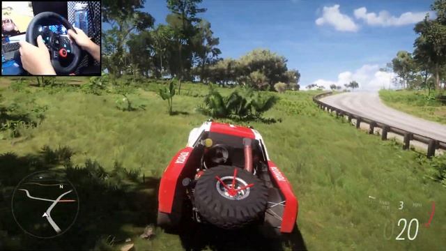 TOYOTA T100 BAJA TRUCK 1993 - Forza Horizon 5 - Logitech g29 Gameplay смотреть онлайн