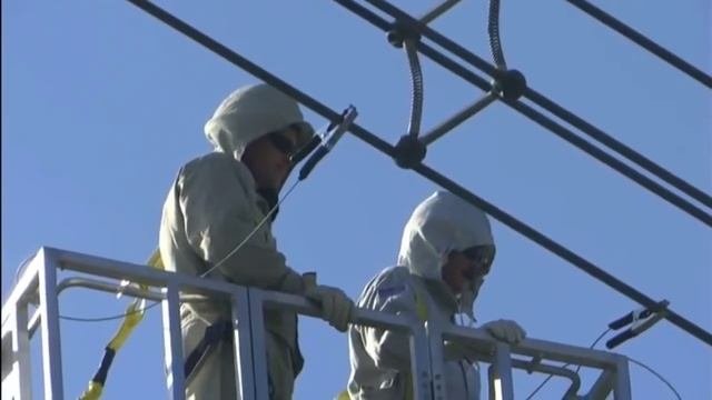 Работа под напряжением⚡️765 кВ⚡️